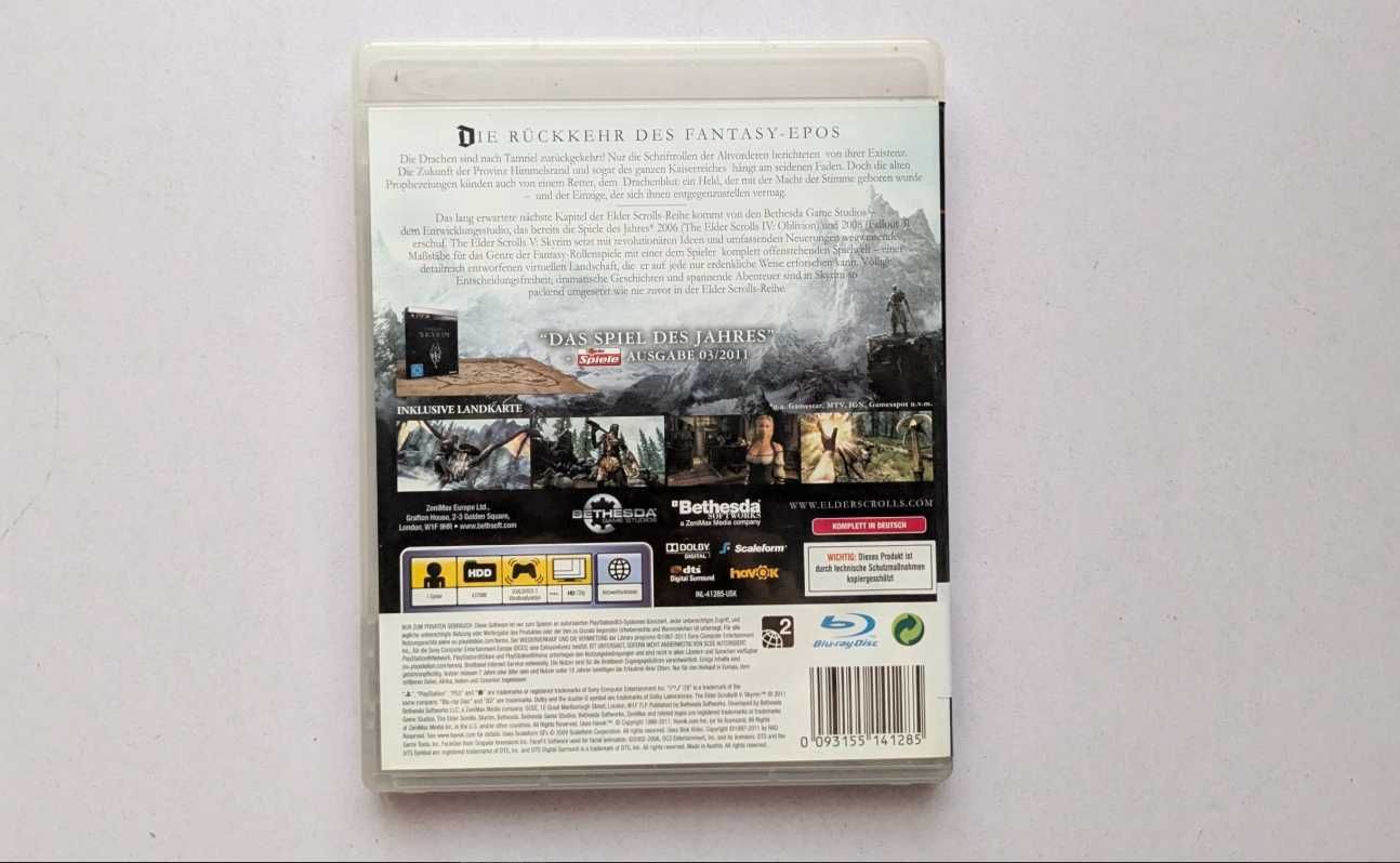 The Elder Scrolls V: Skyrim PS3