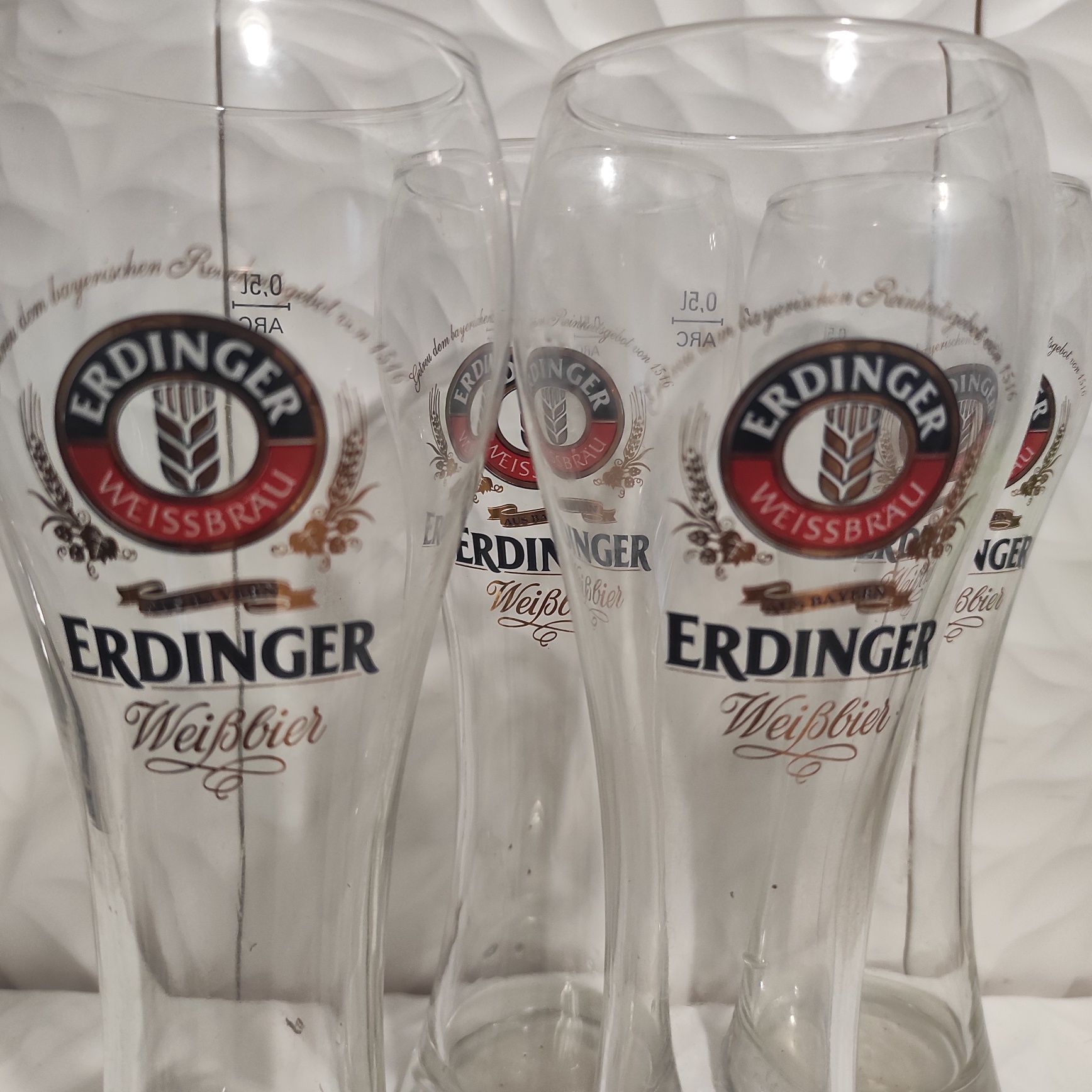 Бокалы пивные ERDINGER 05 L Англия  оригінал