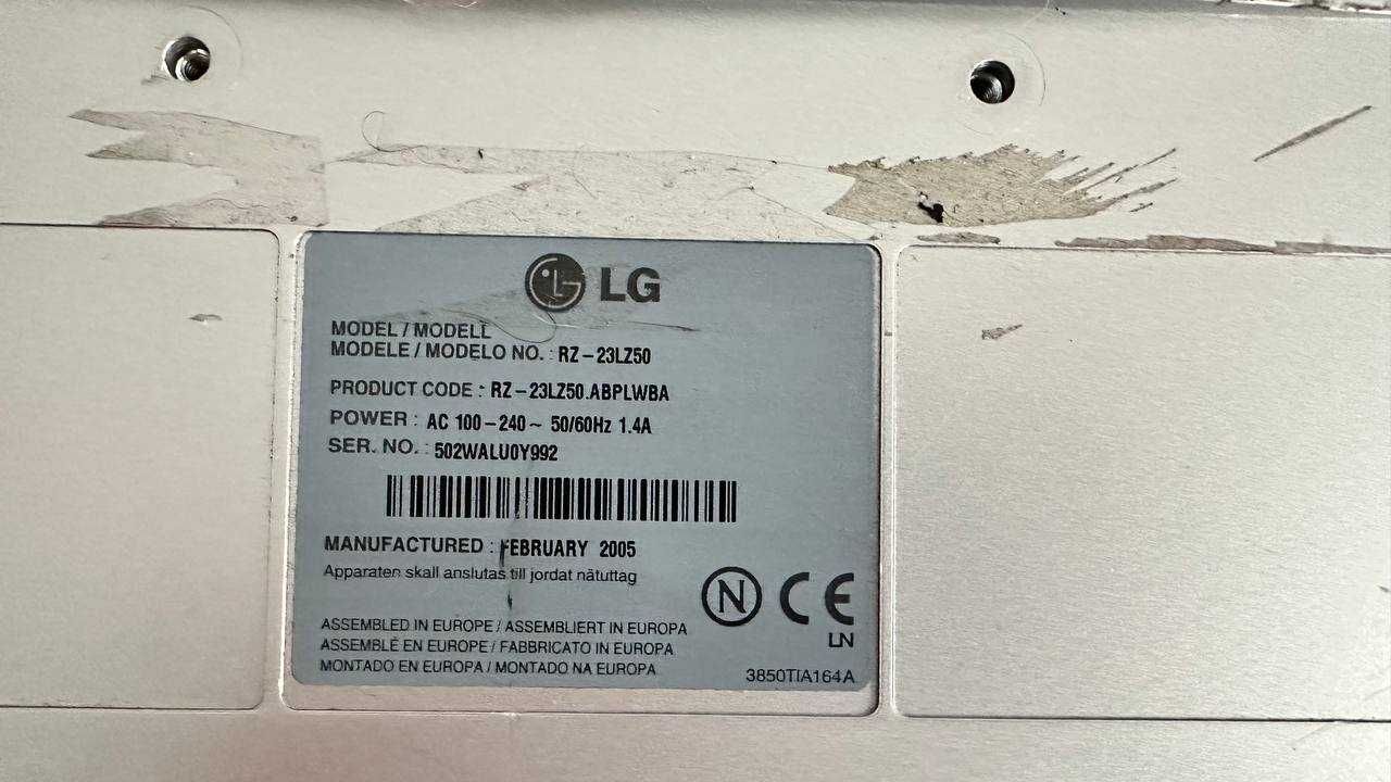 Телевізор 23" LG RZ-23LZ50 уцінка