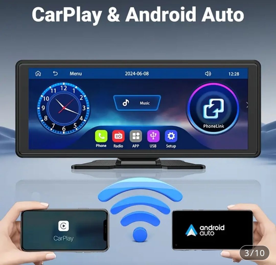 Carplay Android auto 10"