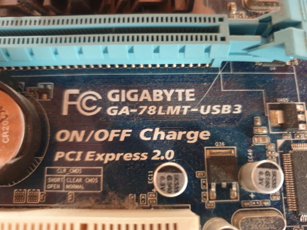 Płyta główna Gigabyte + AMD FX 6300 + 16gb ram DDR3 100% sprawne !!!