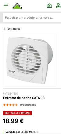 Ventilador Cata C B8 c/ Garantia