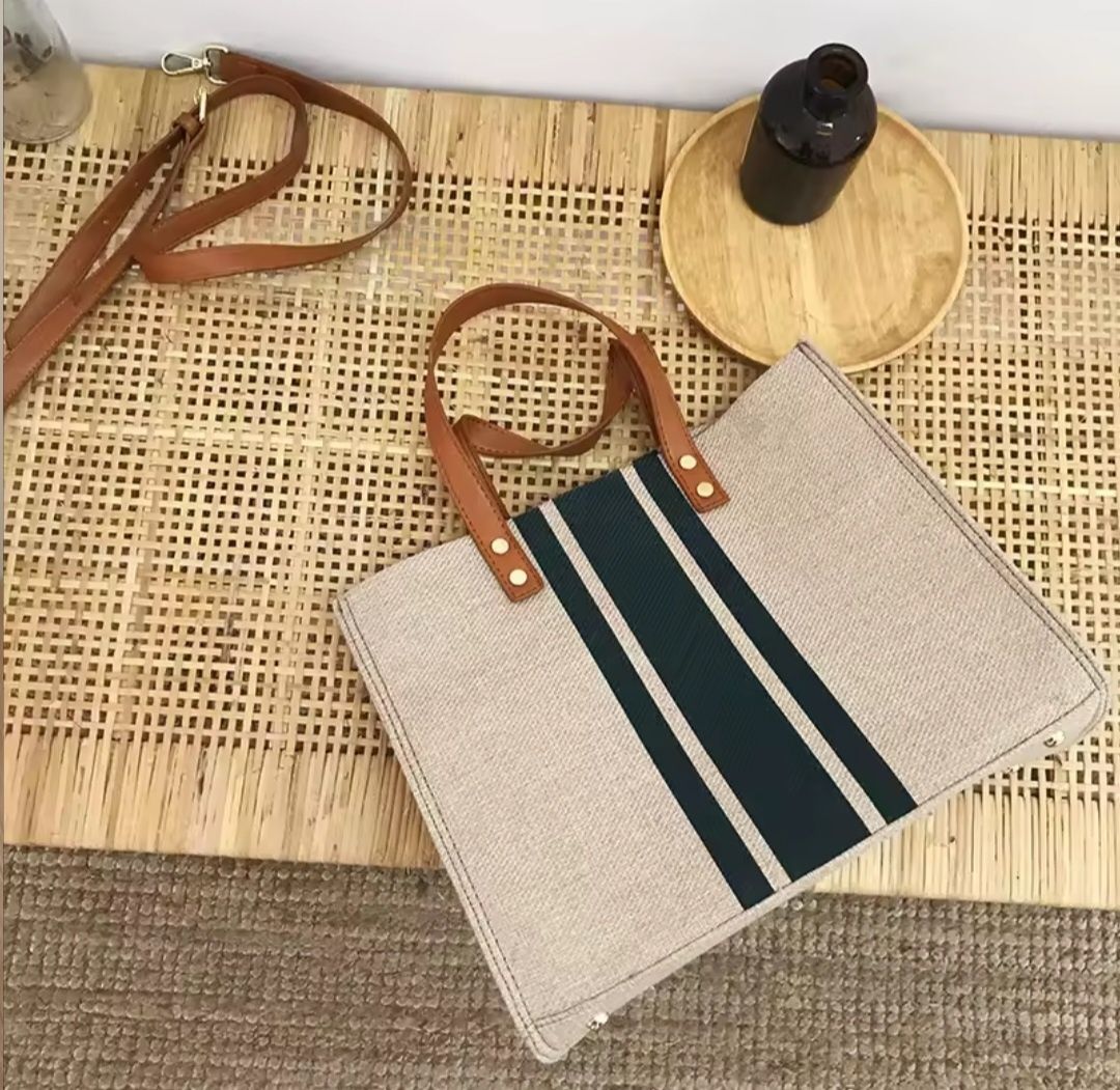 Tote bag listonoszka torebka prostokątna materiałowa koszyk duża torba