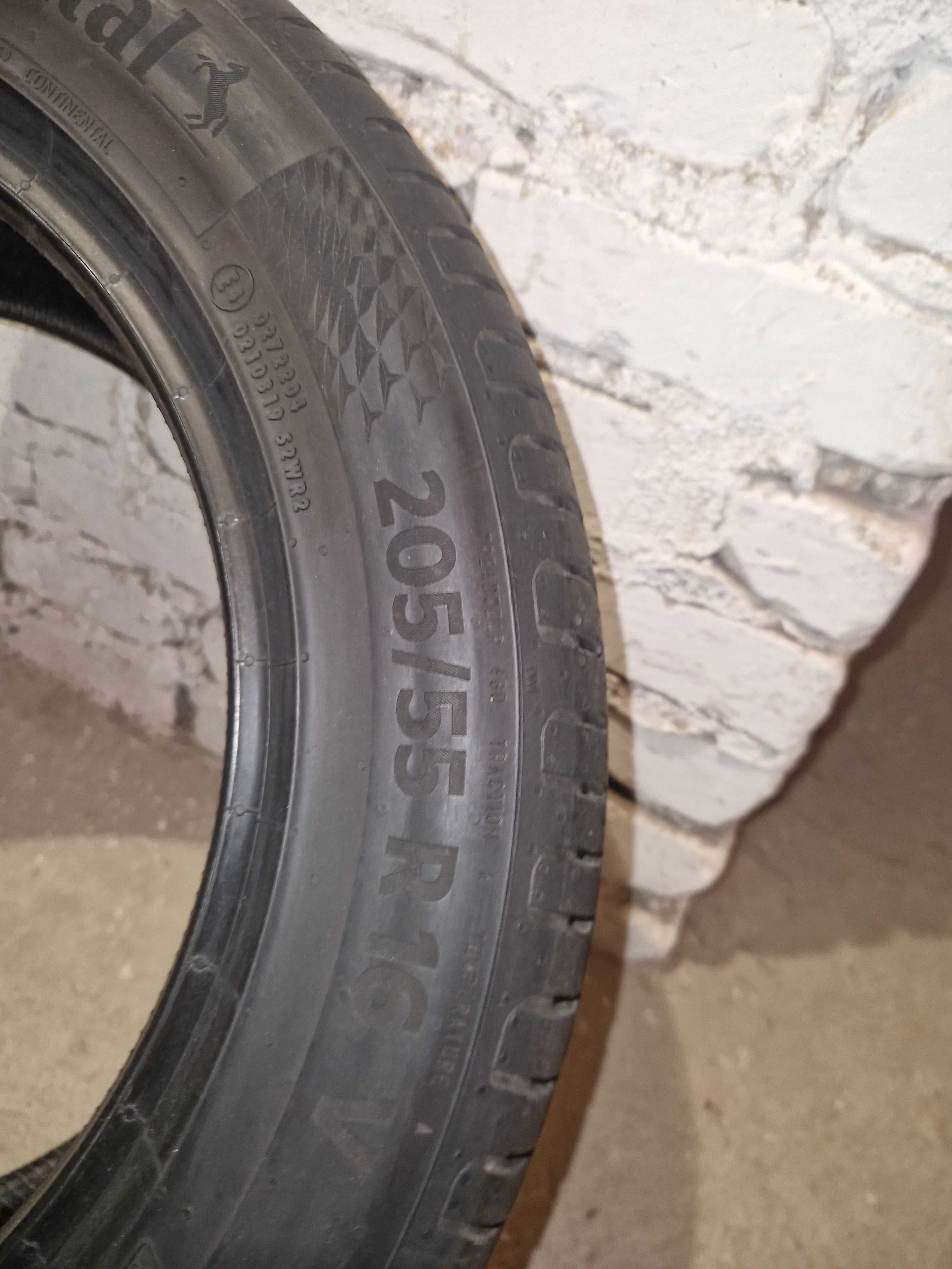 3x opona Continental UltraContact 205/55/16 rok 2023