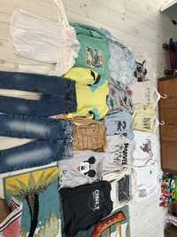 Bluzy,Spodnie,T-shirty H&M,Reserved i 4F 134/140