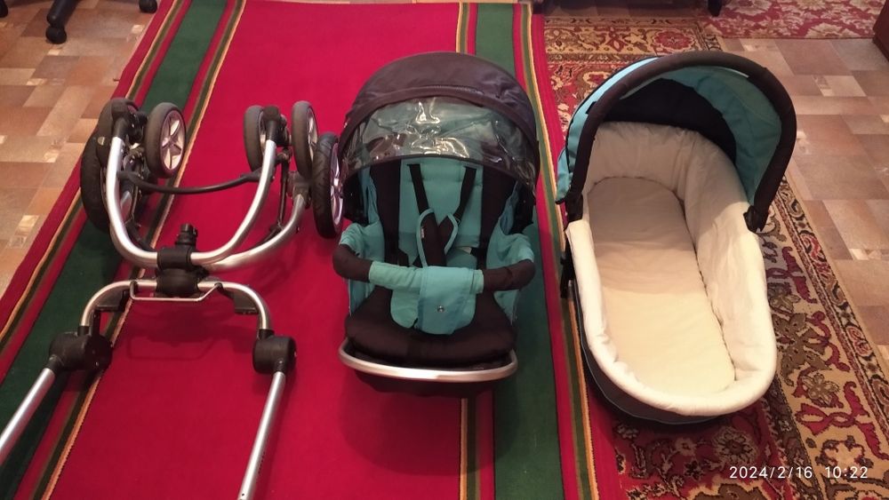 Бирюзовая каляска