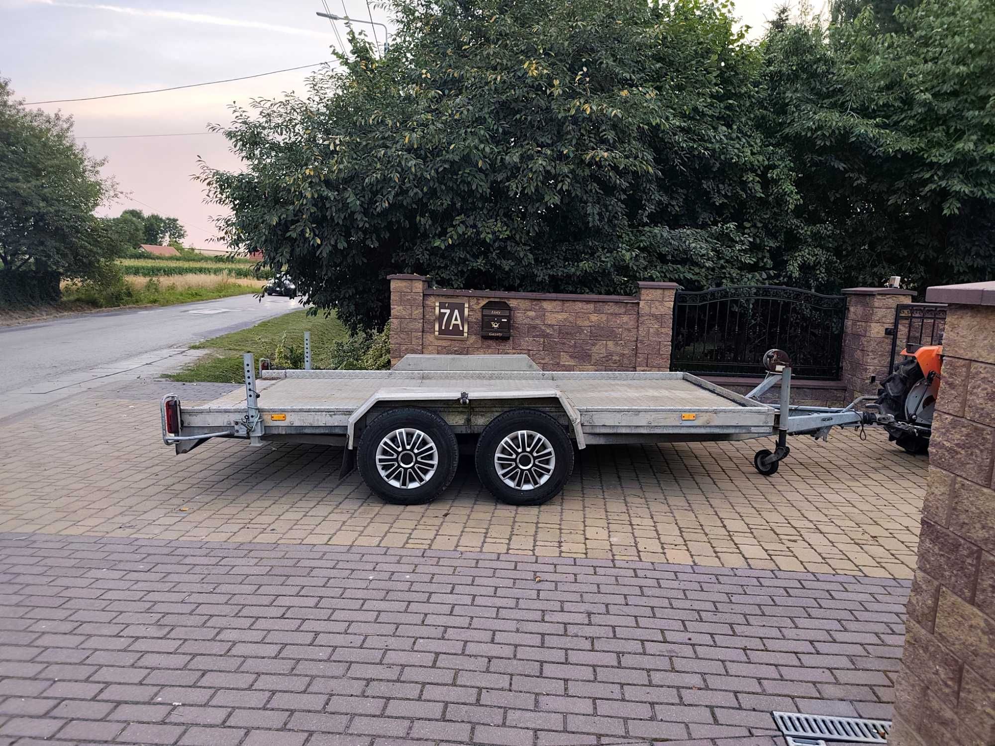 Przyczepa Laweta * DMC 2700KG * Minikoparka * Zarejestrowana *