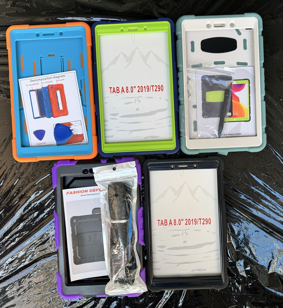Etui/case Samsung tab A8 t290 cena za wsystkie na zdjenciach set 23