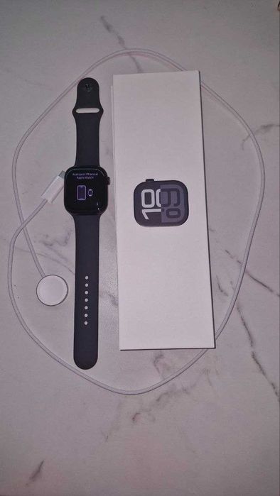 Смарт-годинник Apple Watch Series 10 GPS 46mm чорний