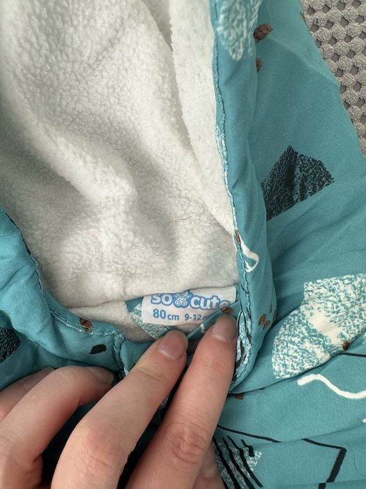 Kombinezon zimowy chlopiecy 80 cm