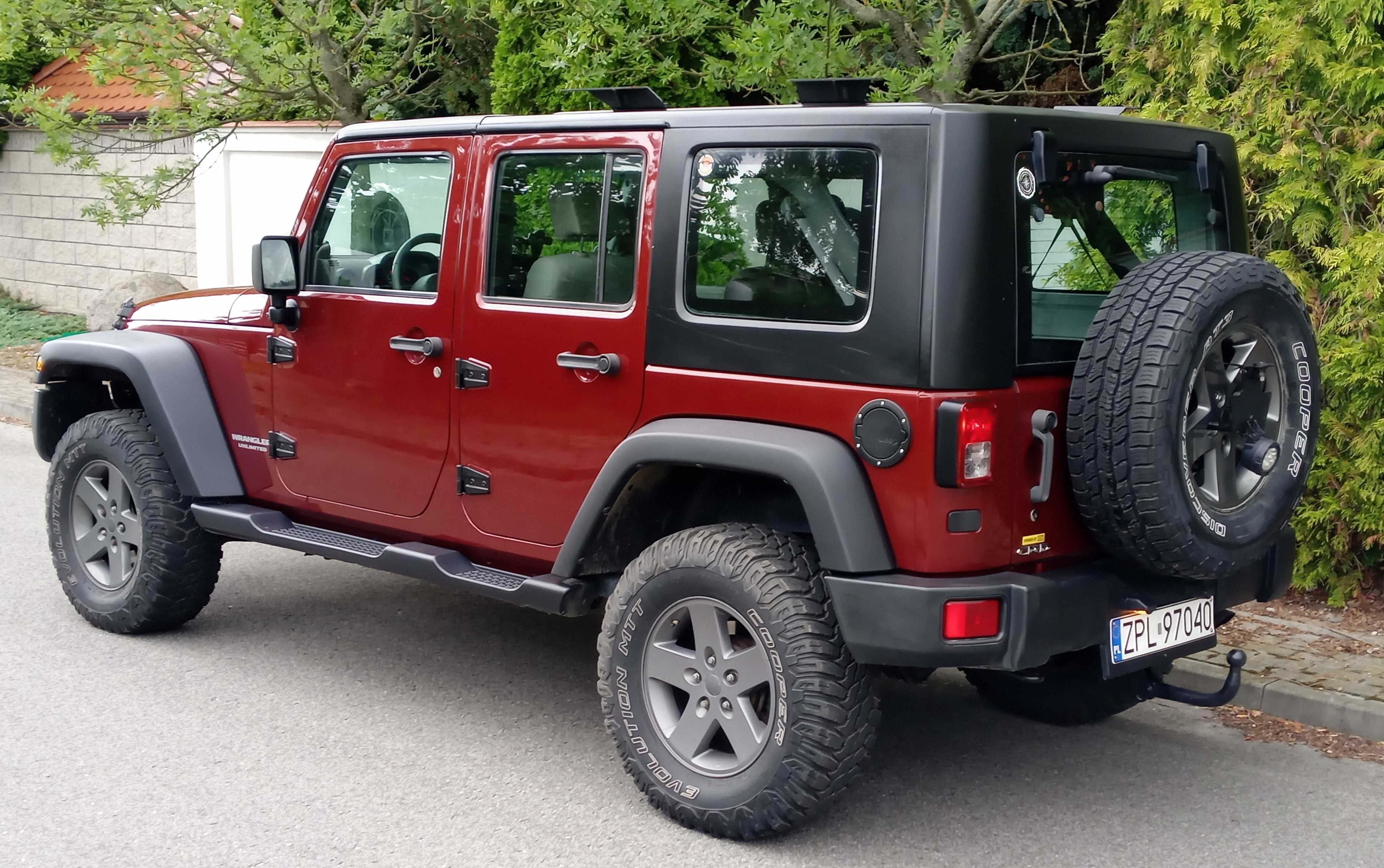 Jeep Wrangler RUBICON JK salon PL 2,8 CRD automat 4X4 hak LIFT zamiana