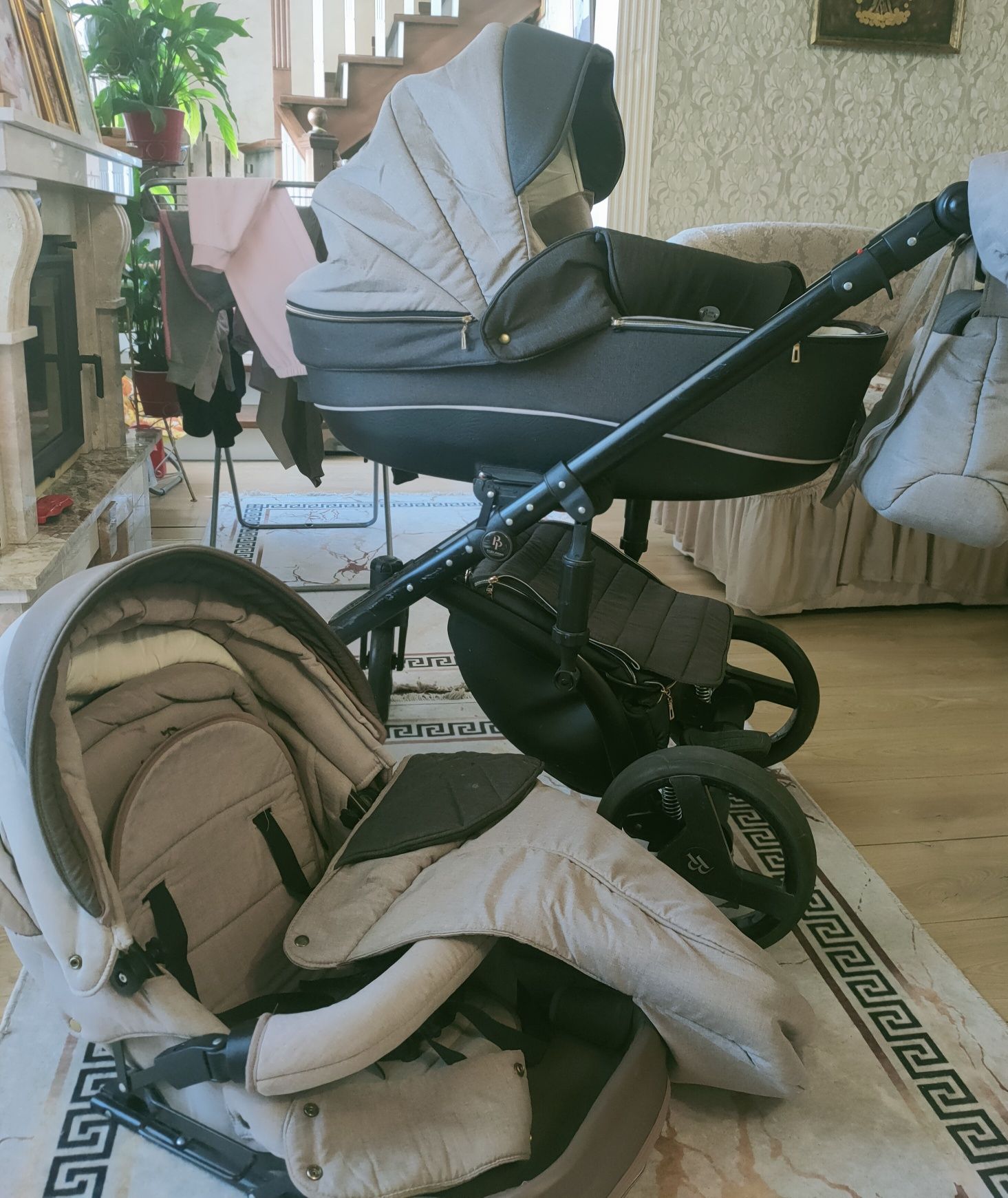 Дитяча коляска 2 в 1. BABY PRAM