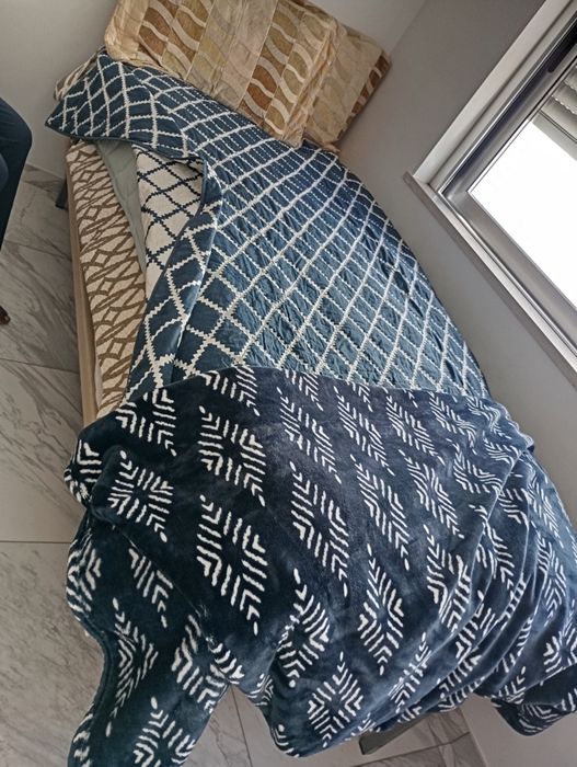 cama dupla com colchão