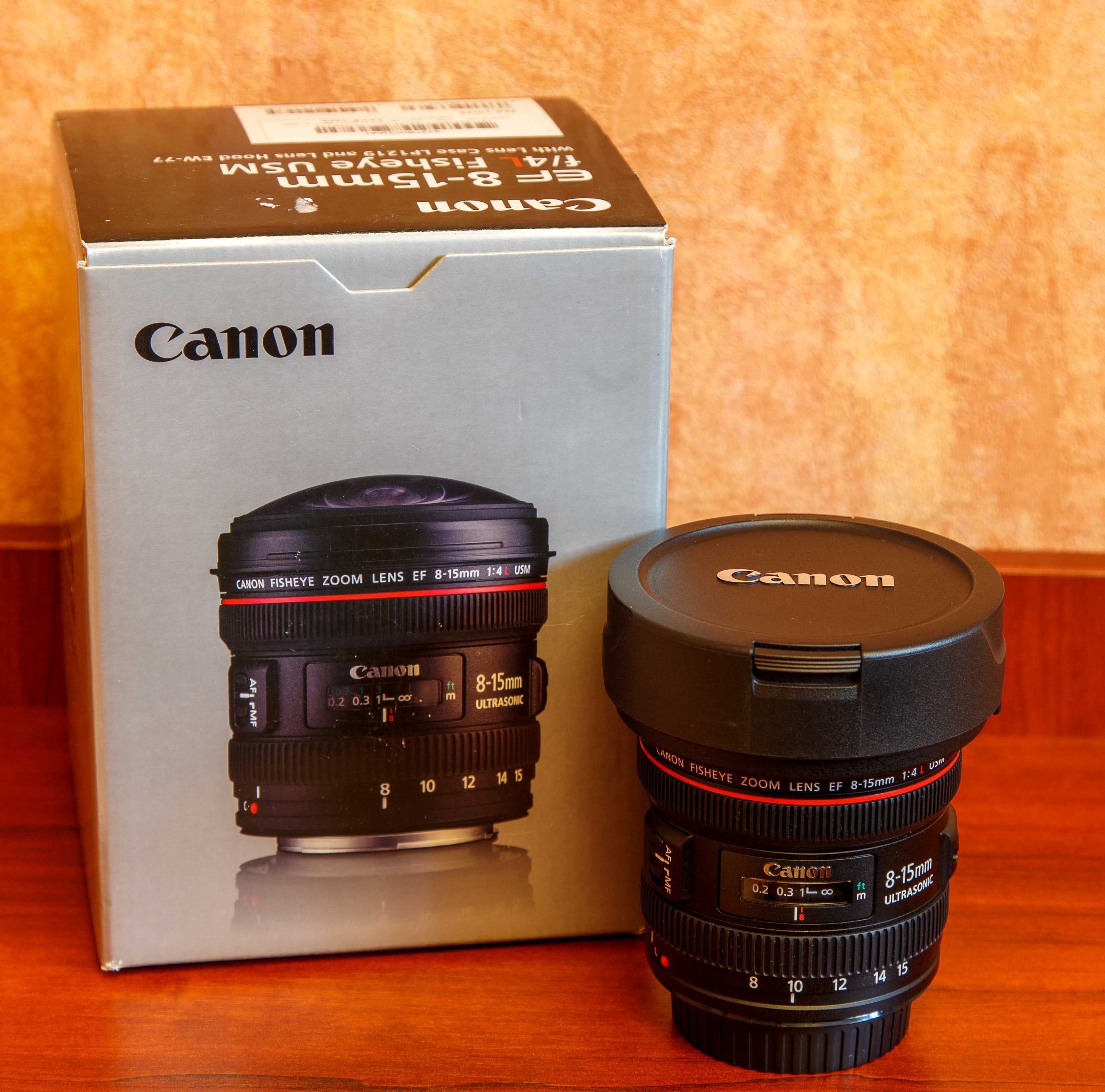 Canon EF 8-15mm f/4L USM FISHEYE