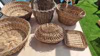 cestos cestas de verga antigas