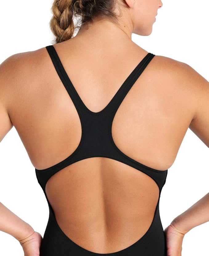 Strój Kąpielowy ARENA Pro Solid Damski Jednoczęściowy UV UPF+ Black 36