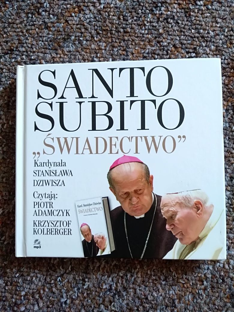 Santo subito, książeczka ze zdjęciami plus audio CD