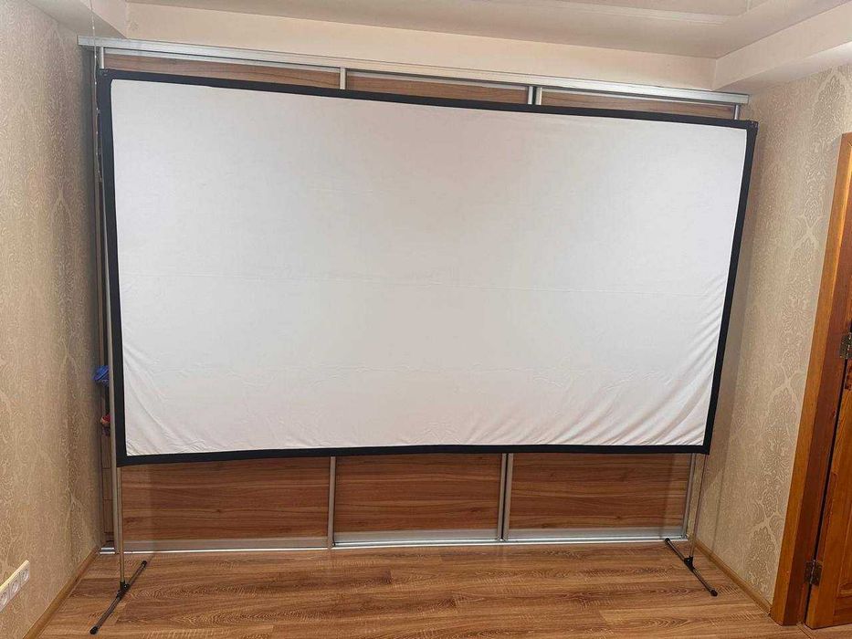 Портативний екран для проектора, екранна система, 100 і 120 дюймів