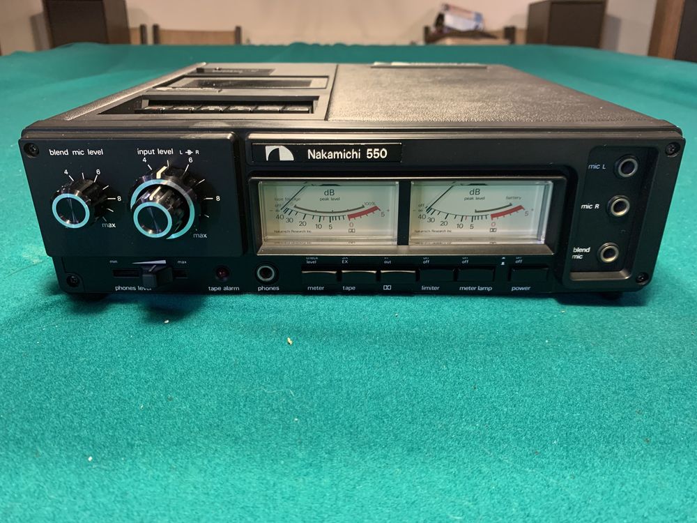 Nakamichi 550 Dual Tracer Cassete Deck