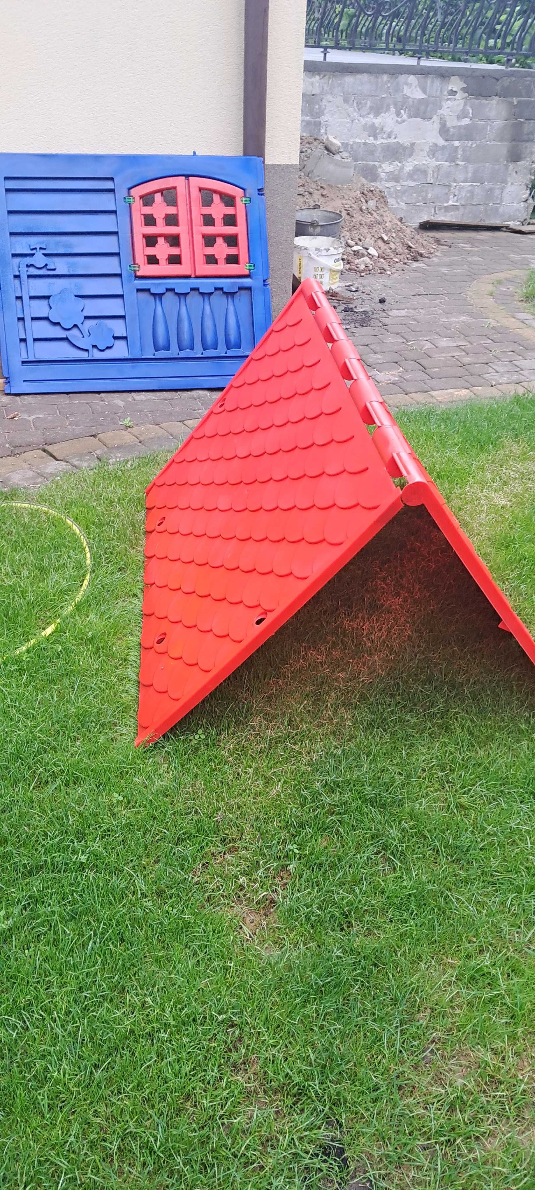Domek ogrodowy plastikowy dziewczynka chłopiec