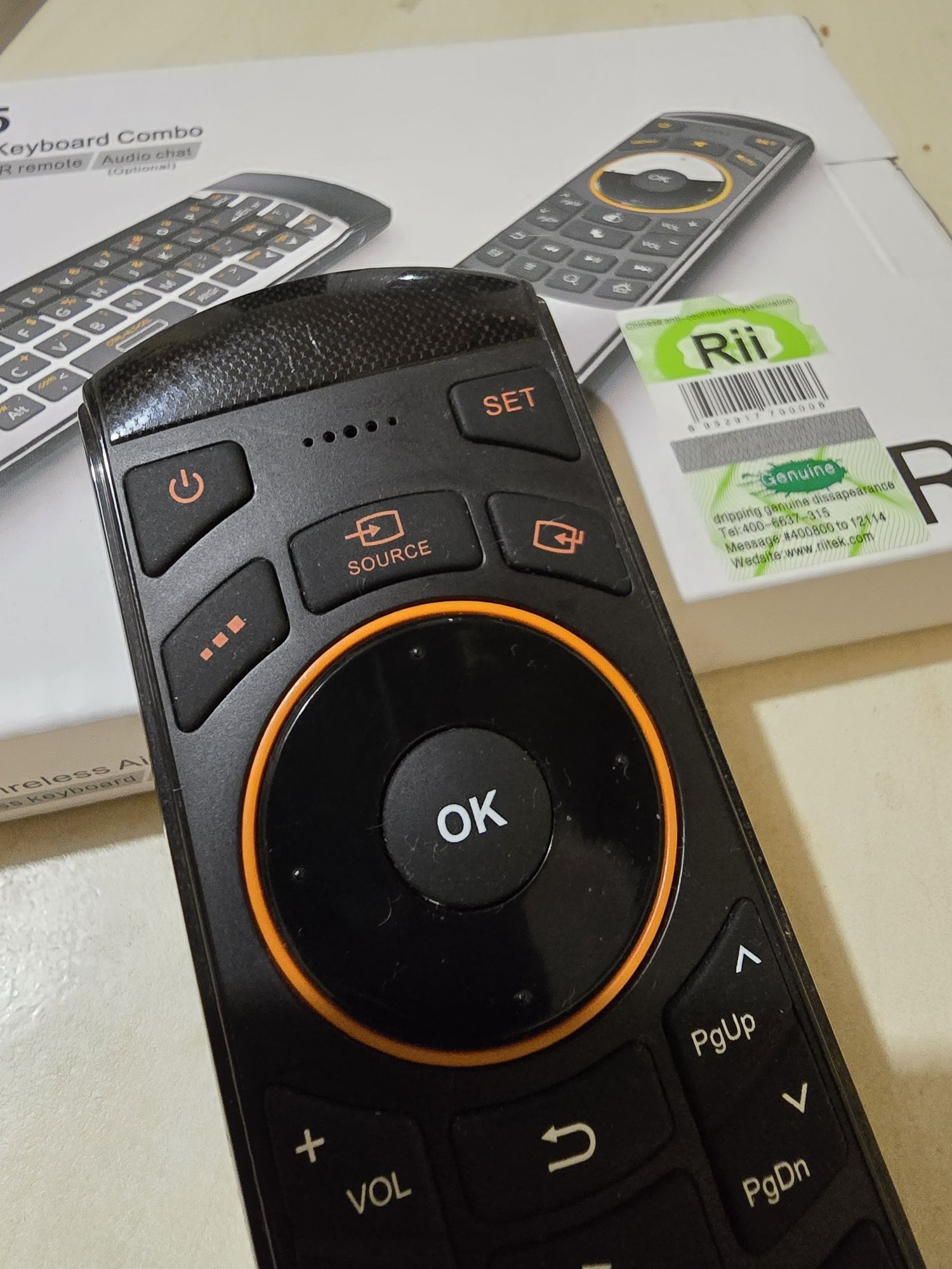 Аеромиша RII MINI I25A Air mouse USB 2.4G