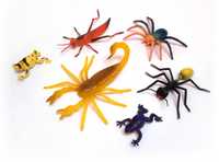 Skorpion tarantula tygrys żaba mrówka zwierzęta owady figurki zabawki