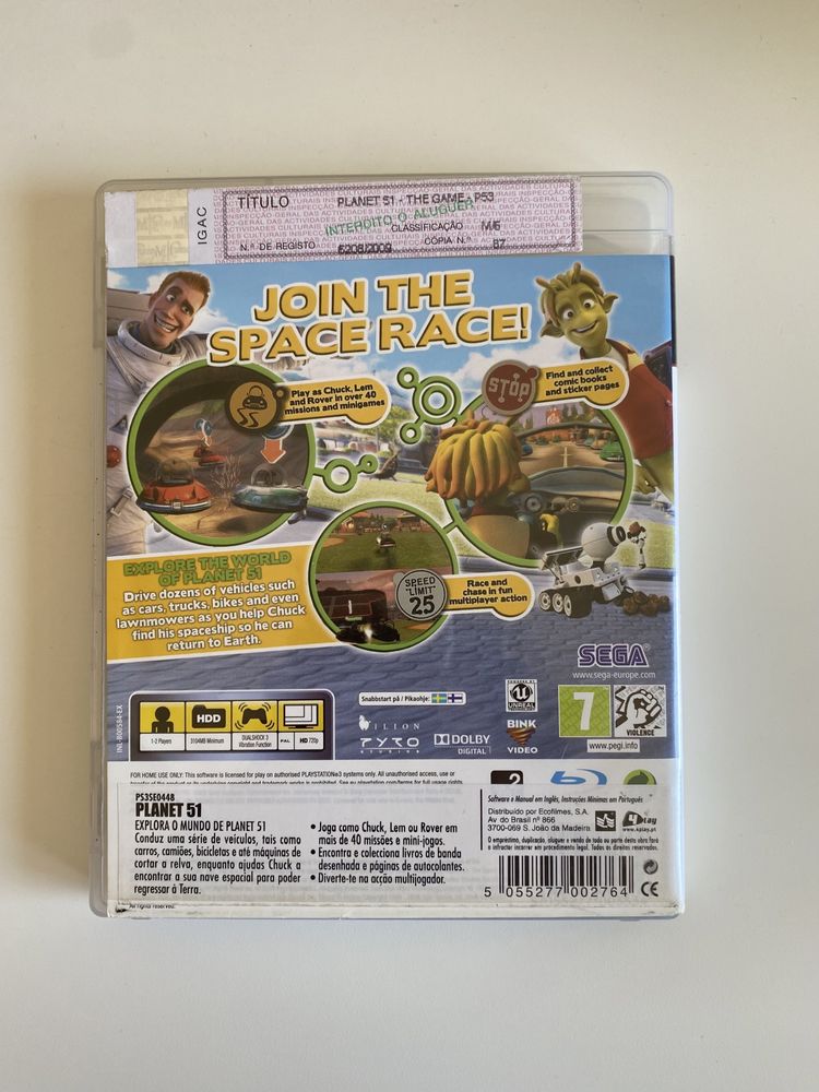Jogo PS3: Planet 51 The Game