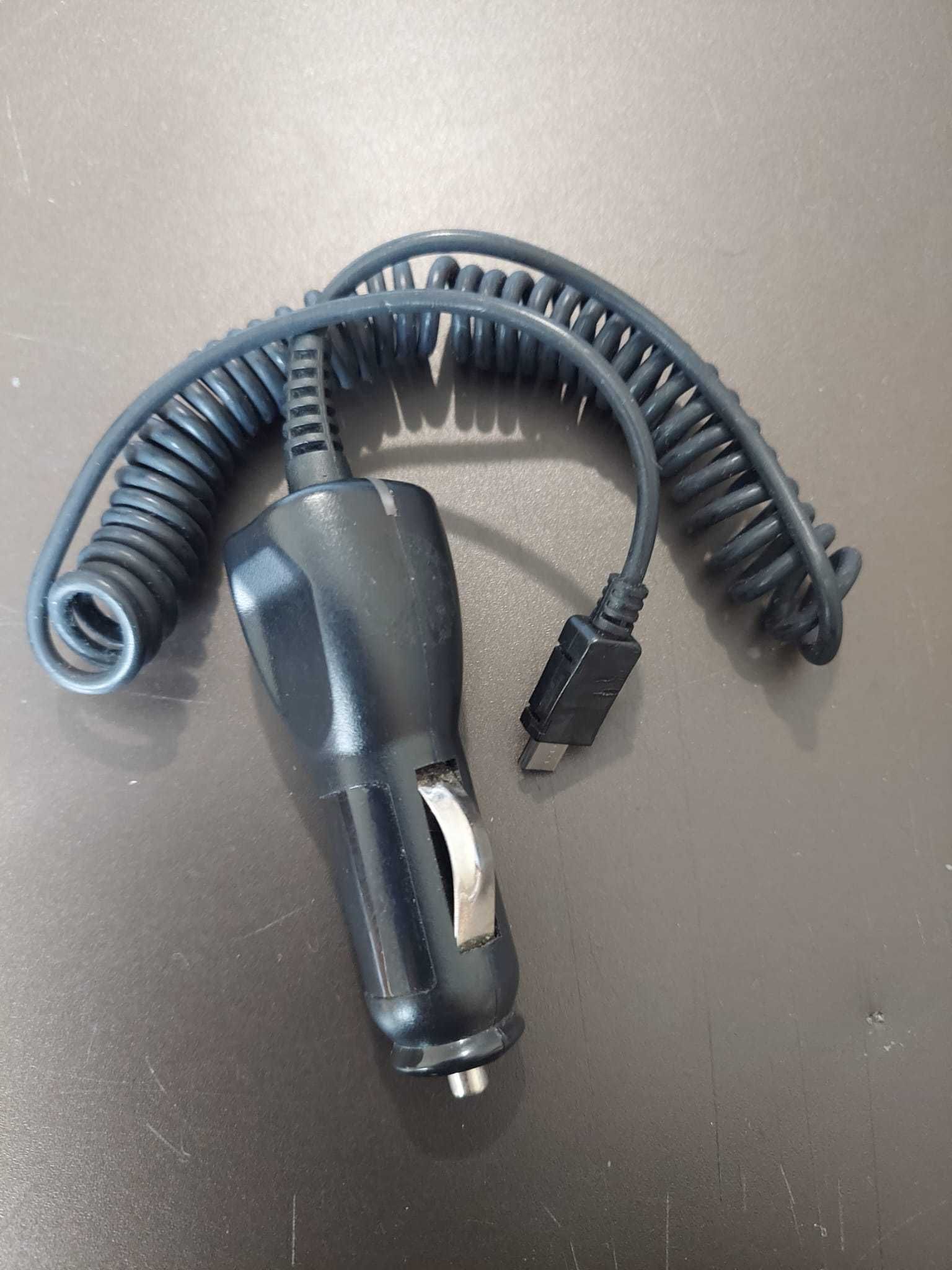 Carregador  de Isqueiro de Carro Micro USB