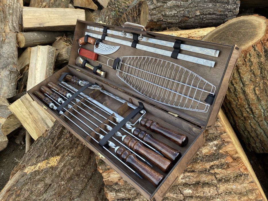 Набір шампурів  шампура на подарунок комплект