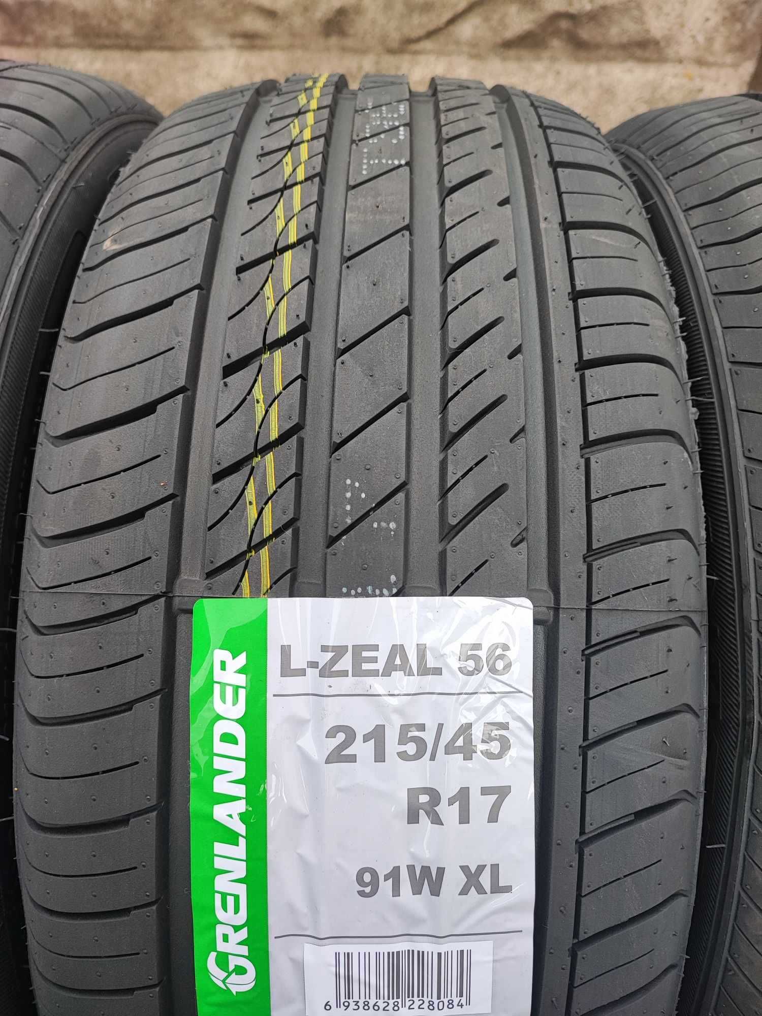 215/45R17 Nowe Opony Letnie GRENLANDER L-ZEAL 56 91W 2024r 215/45/17