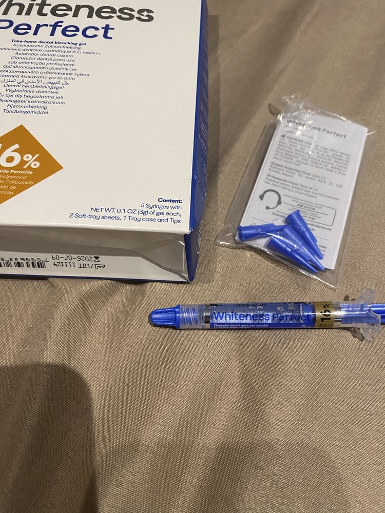 Seringas clareamento dentário