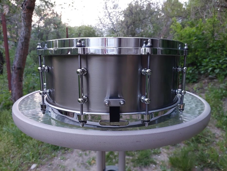 Малий барабан Dlikin Drums 14"x5.5" 4mm сталь, лита дека
