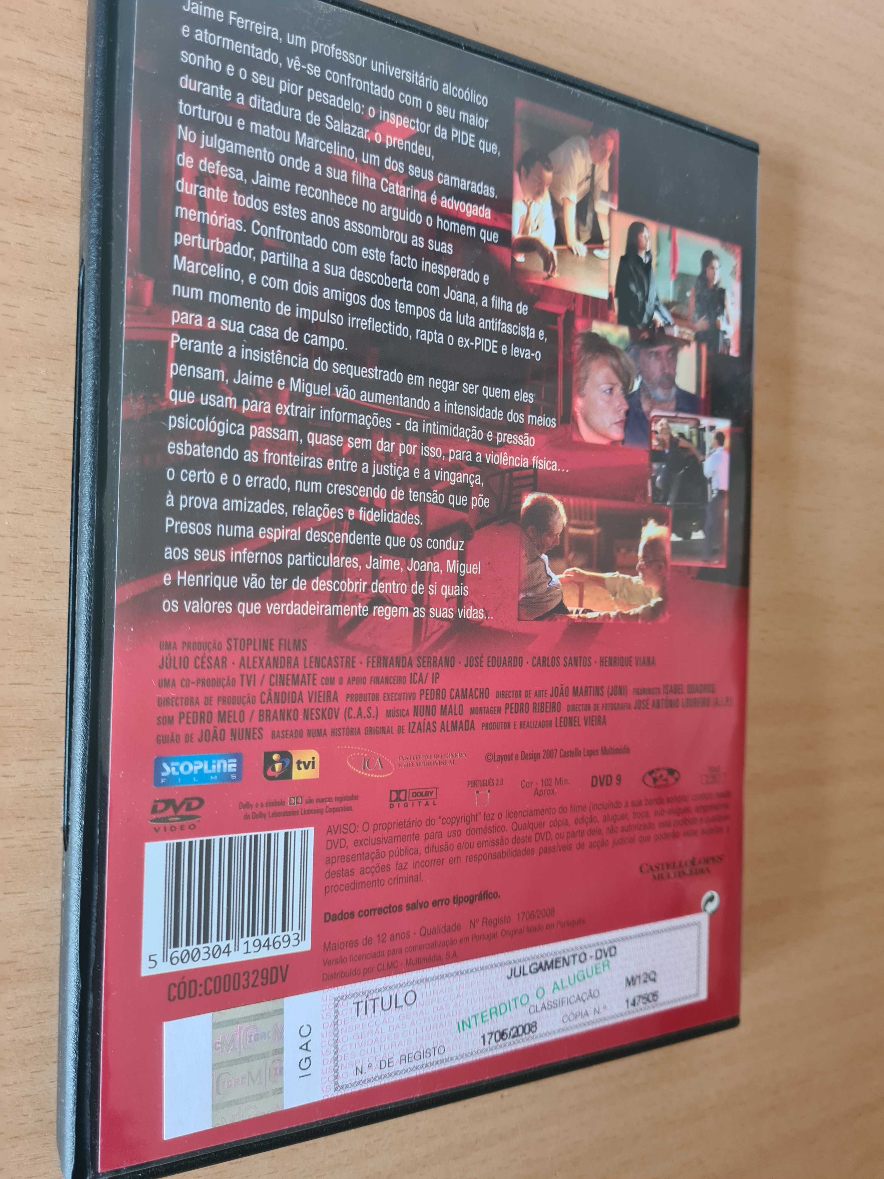 Filme português em DVD "Julgamento"