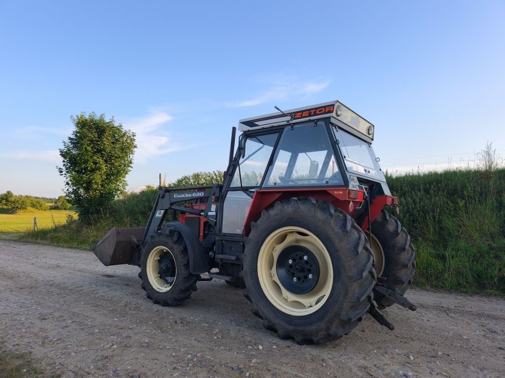 Zetor 6340 (7745) z turem quickem i osprzętem