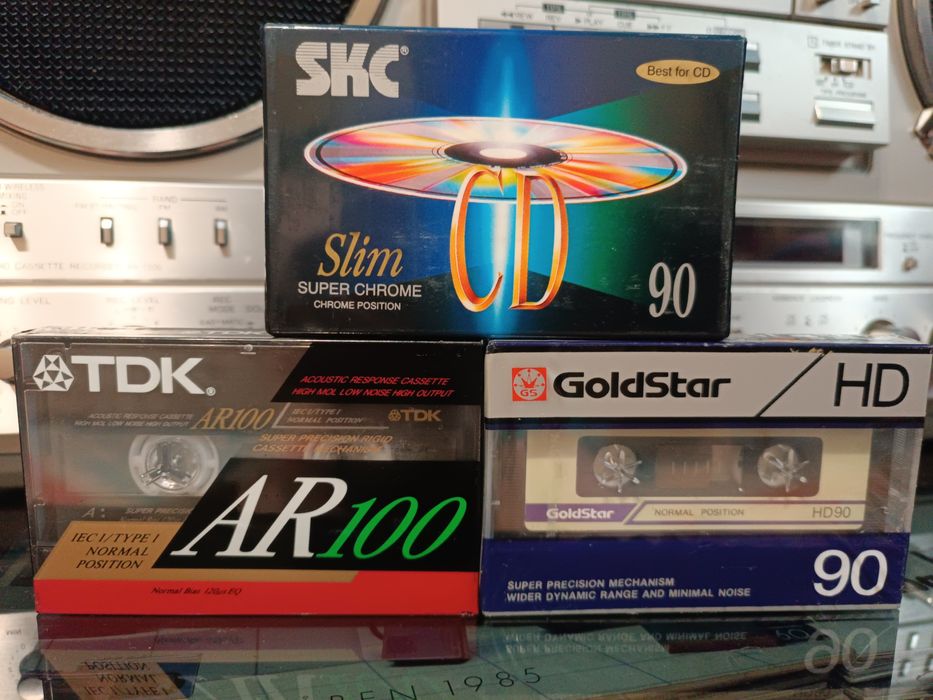 TDK. Goldstar . SKC . Кассеты.