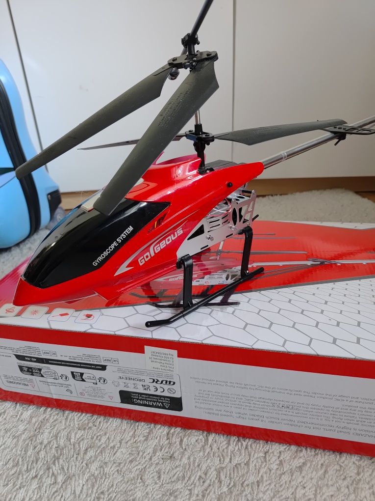 Latajacy helikopter Zdalnie sterowany Lata jak dron