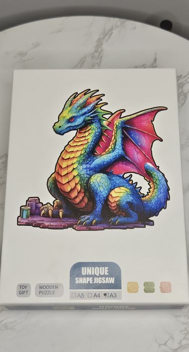 Drewniane Puzzle Dla Dorosłych Układanka drewniana figurka