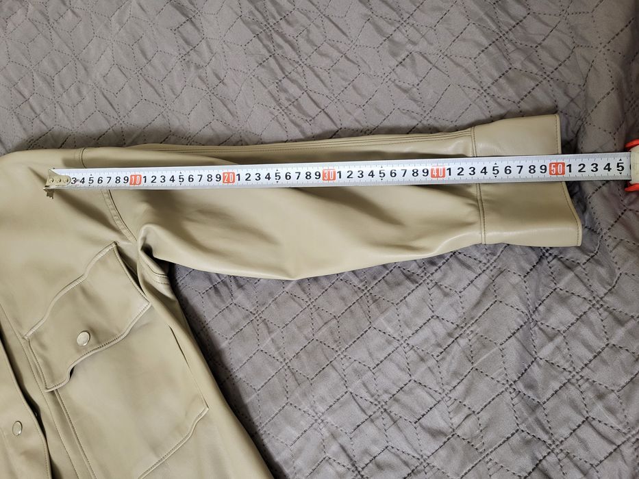 Шкіряна сорочка куртка zara