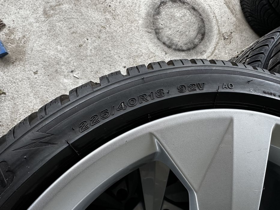 Alufelgi Kola zimowe Audi A3 8Y A4 A6 A5 225/40/18 18” opony zimowe