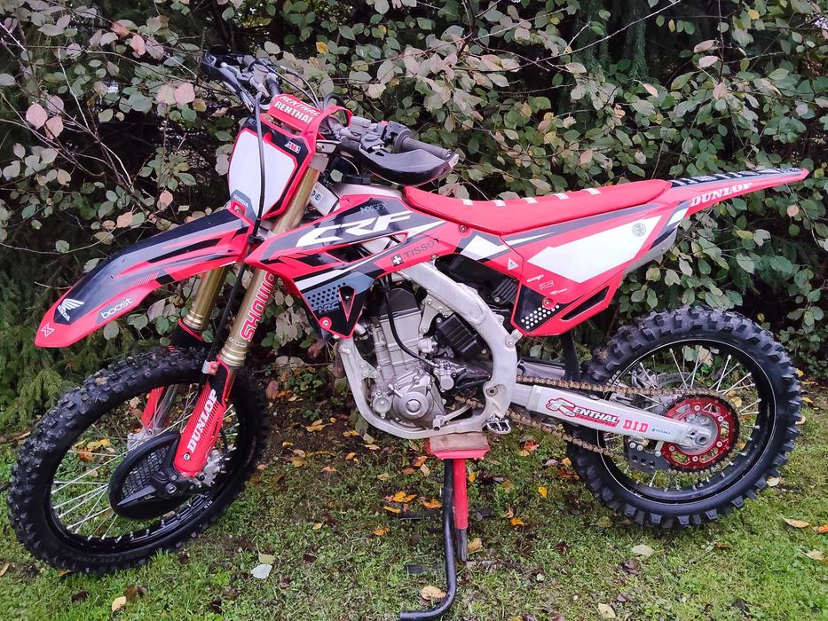 Honda crf 450 stan bdb 2021r kontrola trakcji.(sxf,yzf,kxf)