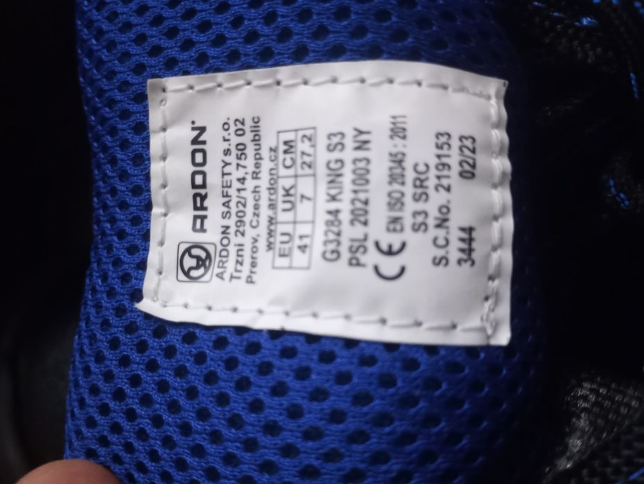 Buty robocze  Ardon King s3 roz.41