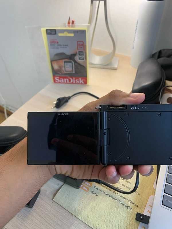 Sony ZVE 10 + complementos