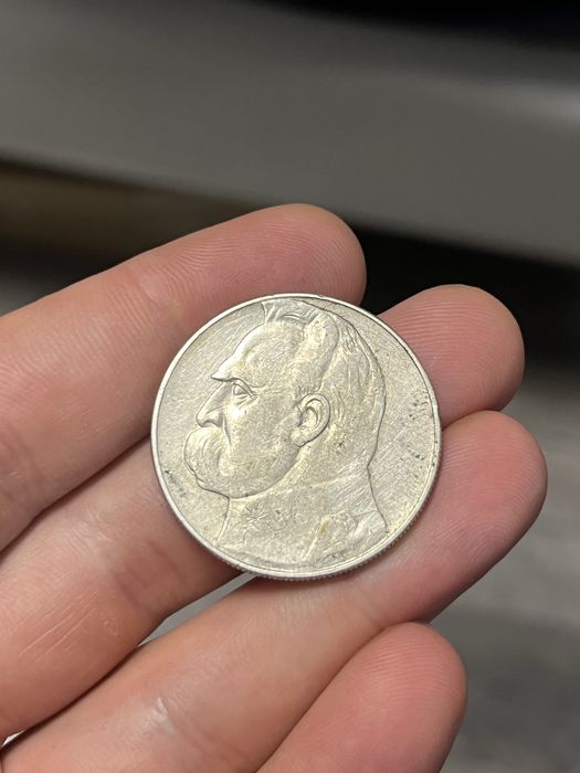 Moneta 10 zł Józef Piłsudski 1937r.