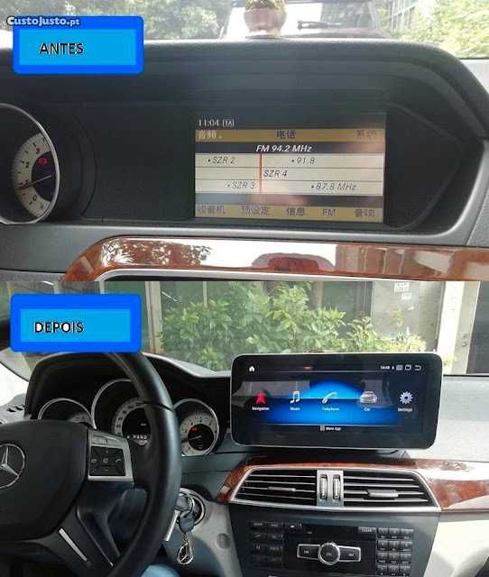 Auto-radio BIG SCREEN 12.3" Mercedes W204   S204