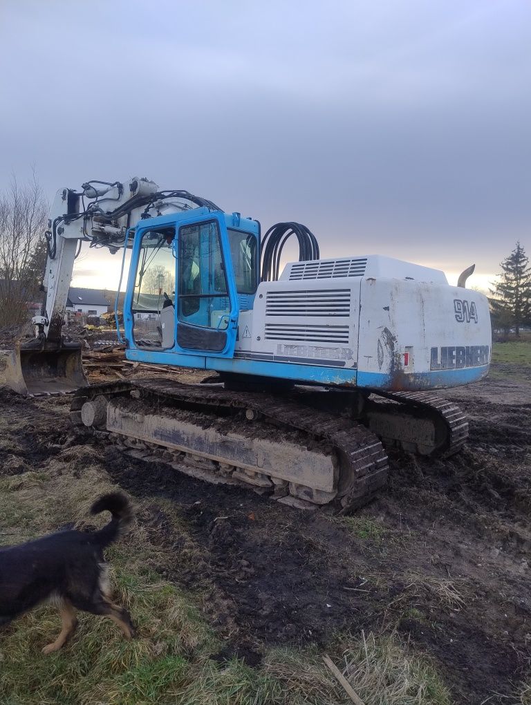 Koparka gąsienicowa 24t Liebherr R 914 05r/ Cat JCB zamiana auto usa