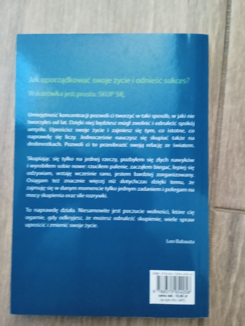 Książka Skup się. Prosta droga do sukcesu.