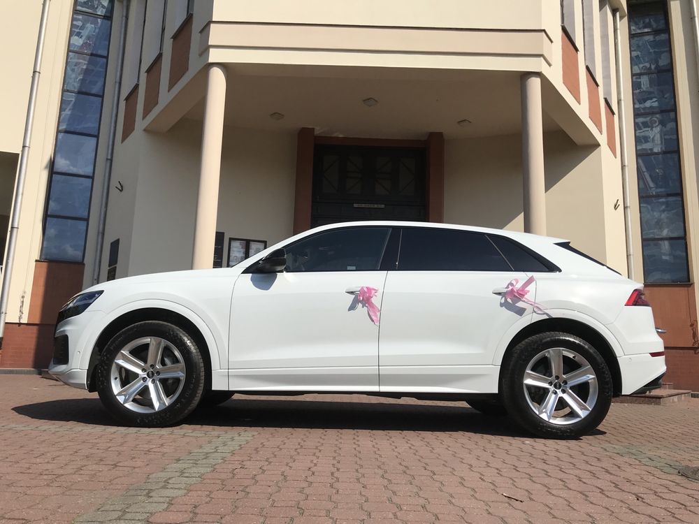 Auto do Ślubu ,Wesele inne uroczystości Nowe Porsche MaCan T Audi Q8