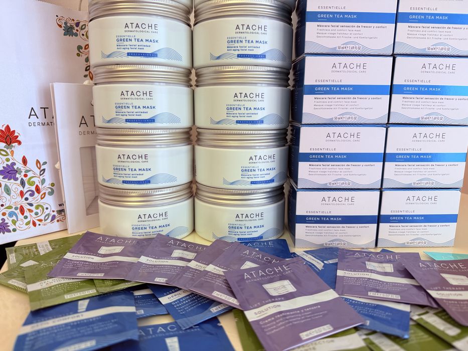 Atache Green Tea Mask маска з екстрактом зеленого чаю,атаче 50мл,200мл