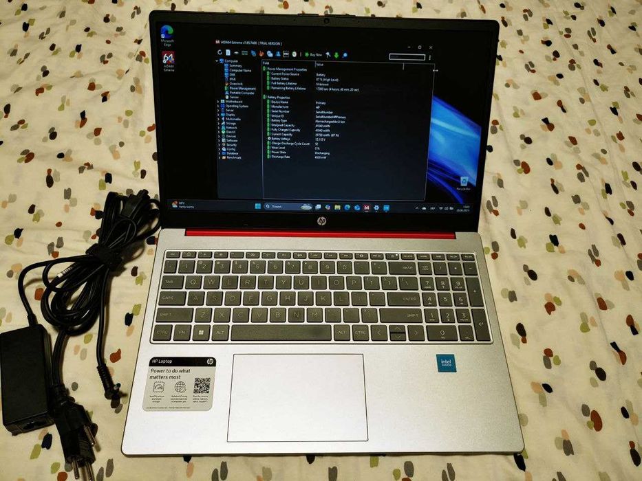 Ноутбук HP 15-fd0083wm Intel N200 4 Гб SSD 128 Гб 15.6" Win 11
