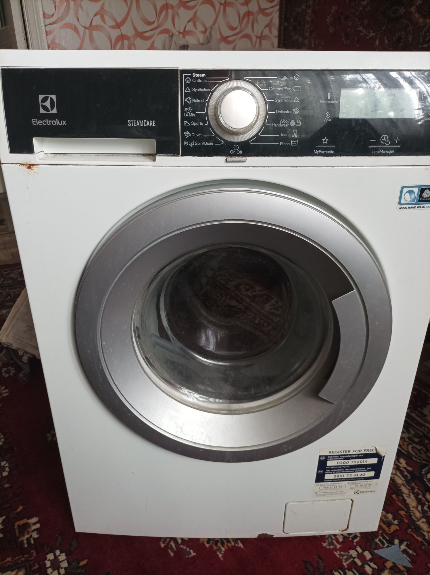 Запчасти для стиральной машины Electrolux ewf 1287 emw